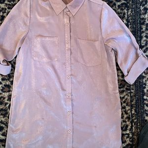 Ladies beautiful mauve color long tunic shirt